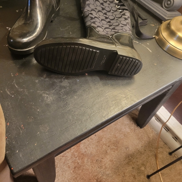 COACH Tristee Rainboot in Cyclamen - Picture 8 of 10